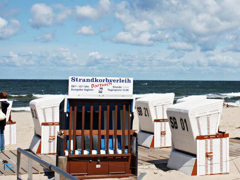 Urlaub auf Usedom - Strandkorbverleih stundenweise oder tageweise